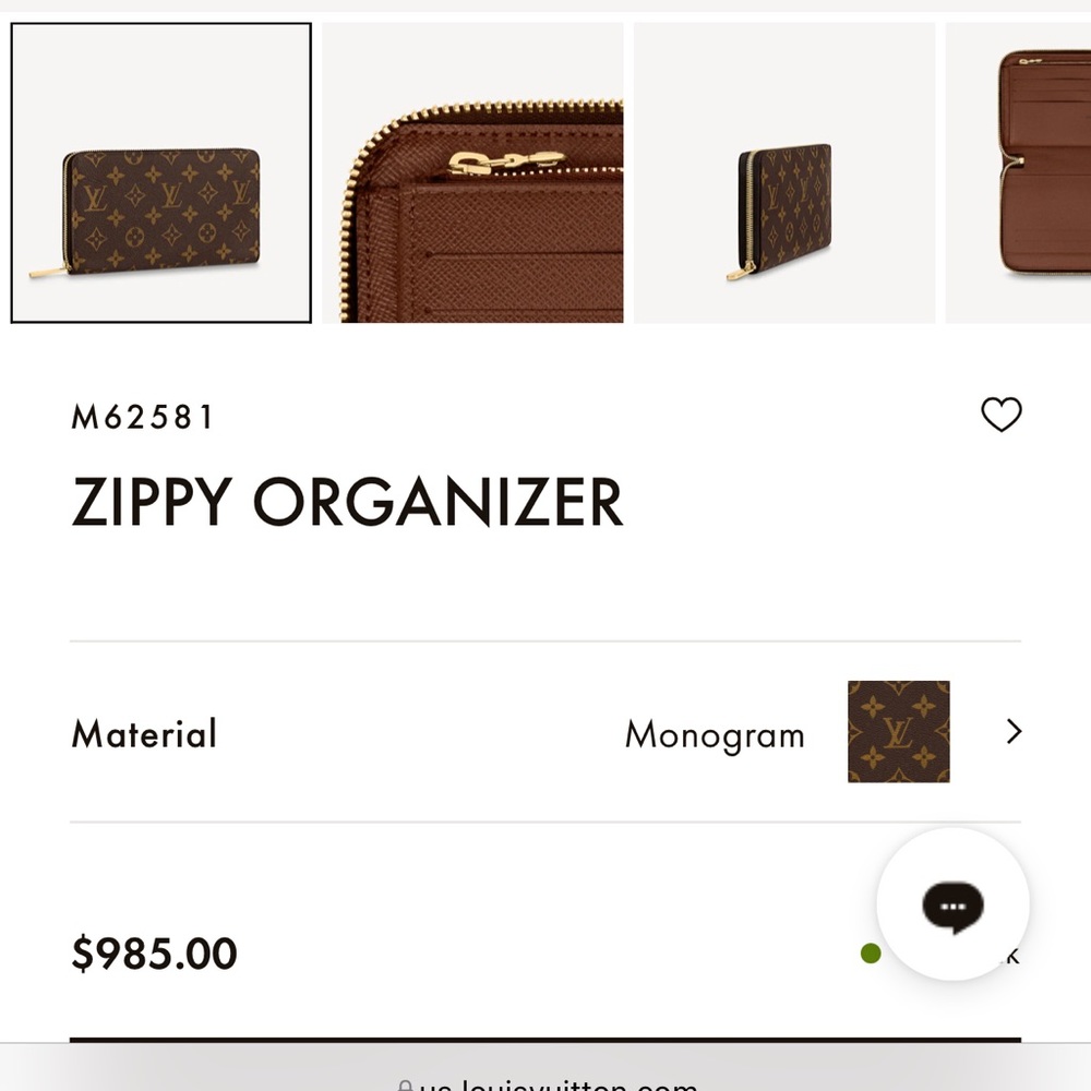 Louis Vuitton Zippy Organizer